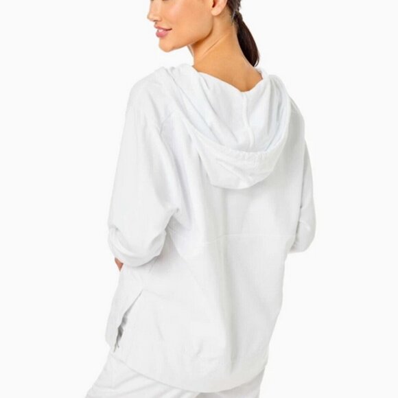 Lilly Pulitzer Lora Hoodie Top Long Sleeve Drawstring Sweatshirt S - Picture 4 of 11